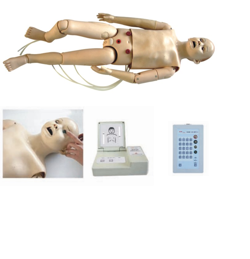 全功能五歲兒童高級模擬人，急救模型