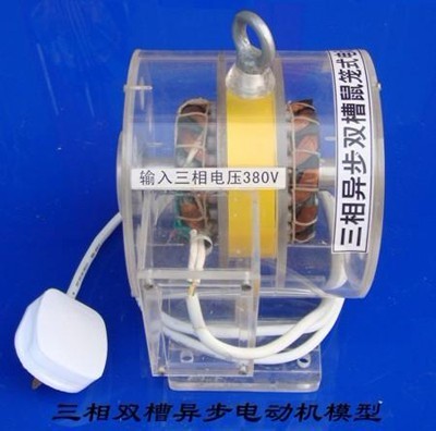 三相異步雙槽鼠籠式電動(dòng)機模型