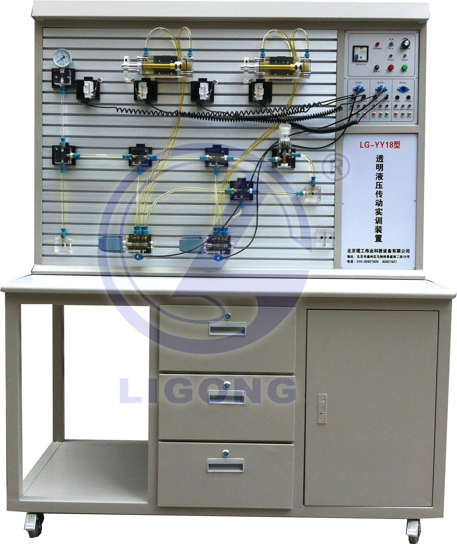 北京現代滄州工廠(chǎng)透明液壓演示教具