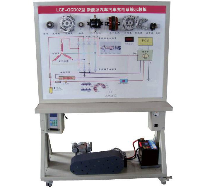 LGE-QCD02型 新能源汽車(chē)汽車(chē)充電系統示教板