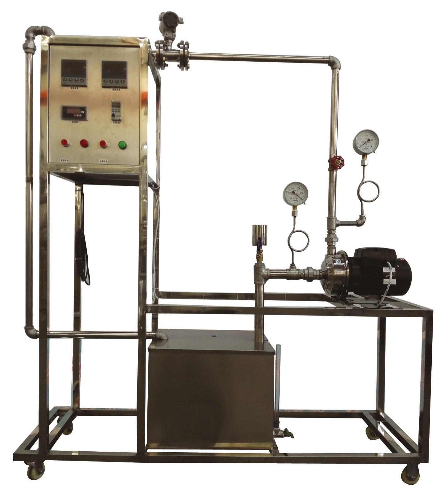 離心泵特性曲線(xiàn)測定實(shí)驗裝置