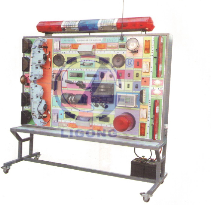 消防特種車(chē)輛全車(chē)電器系統訓練平臺