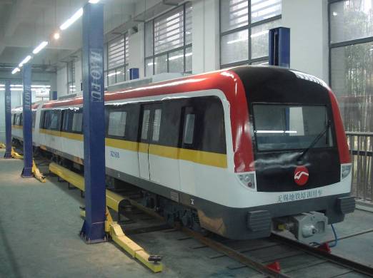 城市軌道交通車(chē)輛結構運用檢修實(shí)訓系統