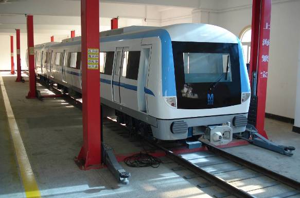 城市軌道交通車(chē)輛結構運用檢修實(shí)訓系統