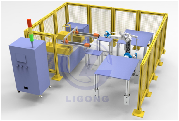 工業(yè)機器人碼垛實(shí)操工作站