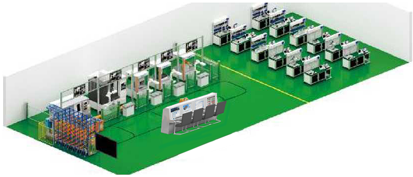 LGJ-SJ12智能機器人個(gè)性化定制多智能體生產(chǎn)線(xiàn)