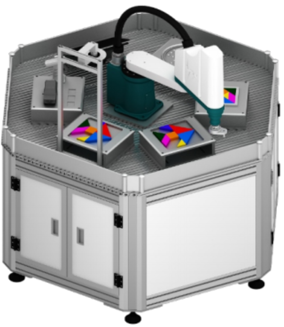 LGJ-SJ42智能機器人(六面式)多功能應用實(shí)訓裝置