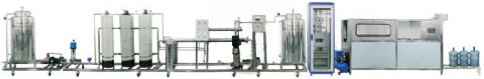 純凈水自動(dòng)化生產(chǎn)線(xiàn)實(shí)訓系統(工程型)