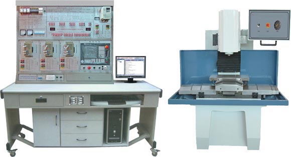 網(wǎng)絡(luò )型數控銑床綜合技能實(shí)訓智能考核系統(華中)