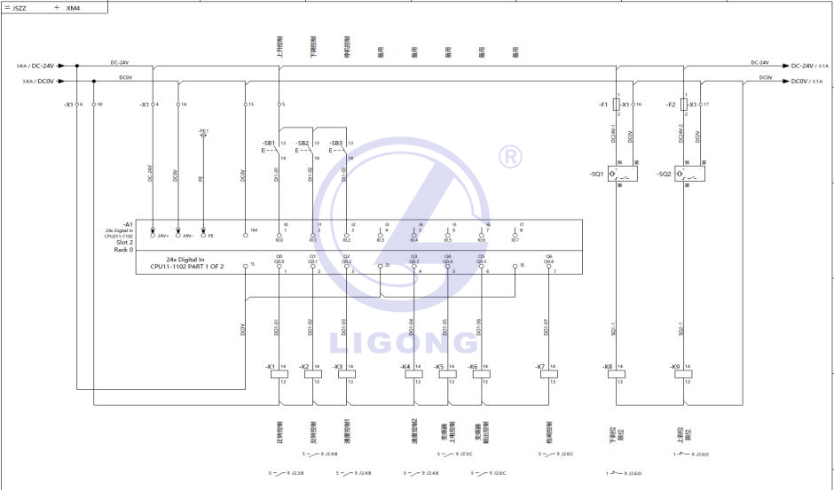 電機變頻驅動(dòng)控制系統安裝調試裝置
