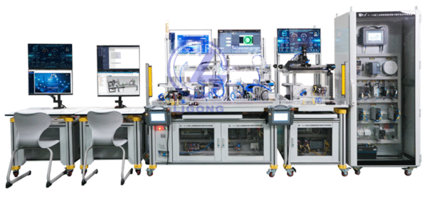 工業(yè)網(wǎng)絡(luò )智能控制與維護實(shí)訓考核裝置